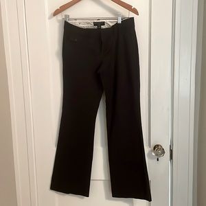 Banana Republic Ryan Fit Black Suit Pants size OShort